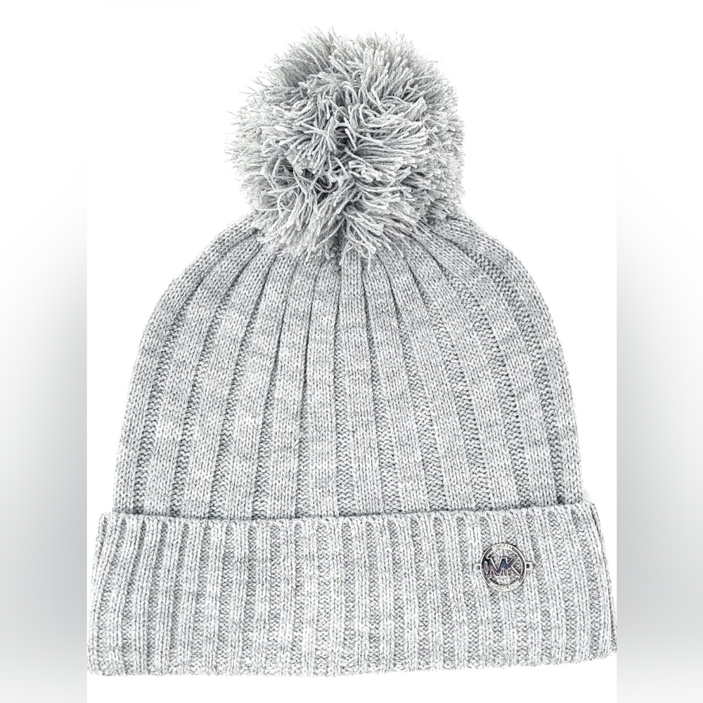 Michael Kors Grey Knit Beanie Toque